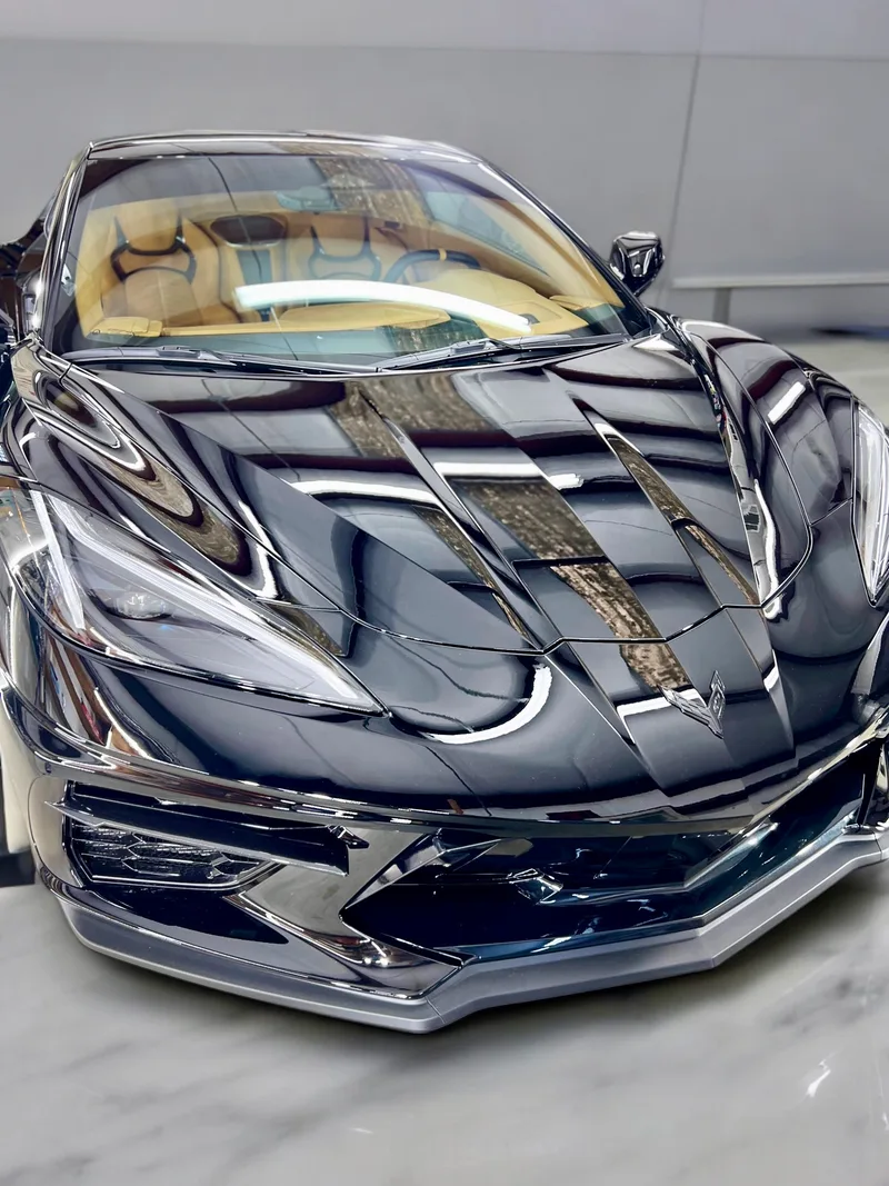 Ceramic coated Corvette