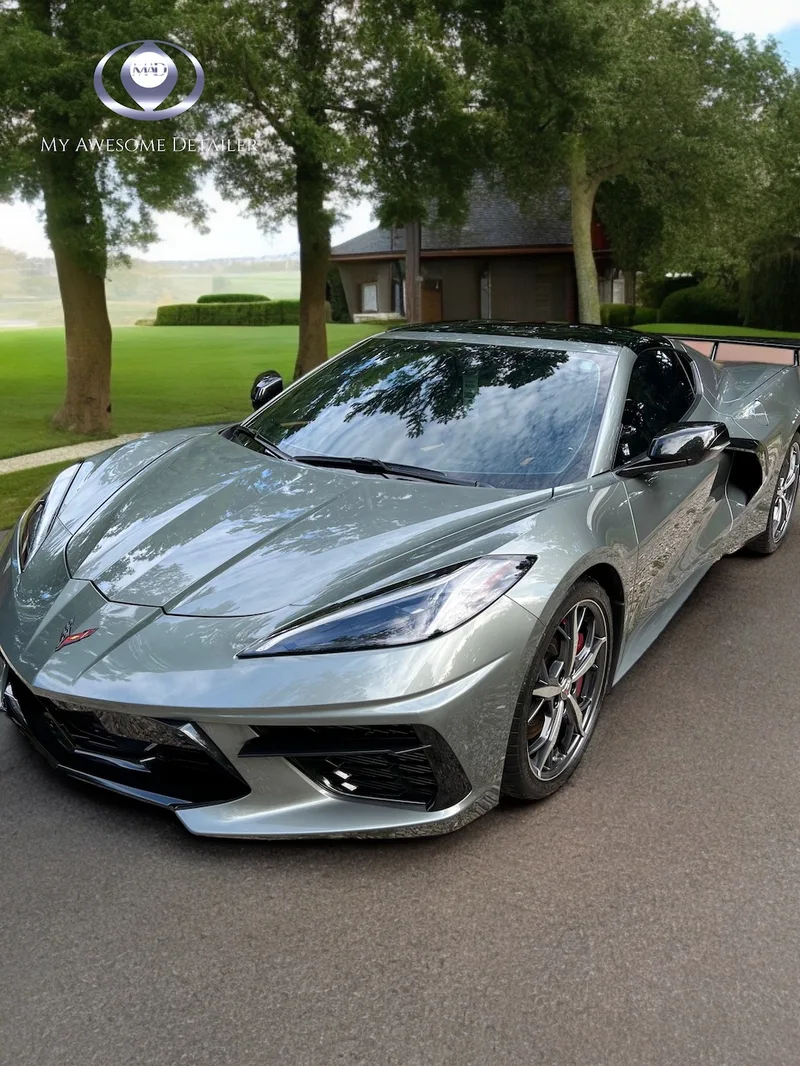 PPF protected Corvette C8