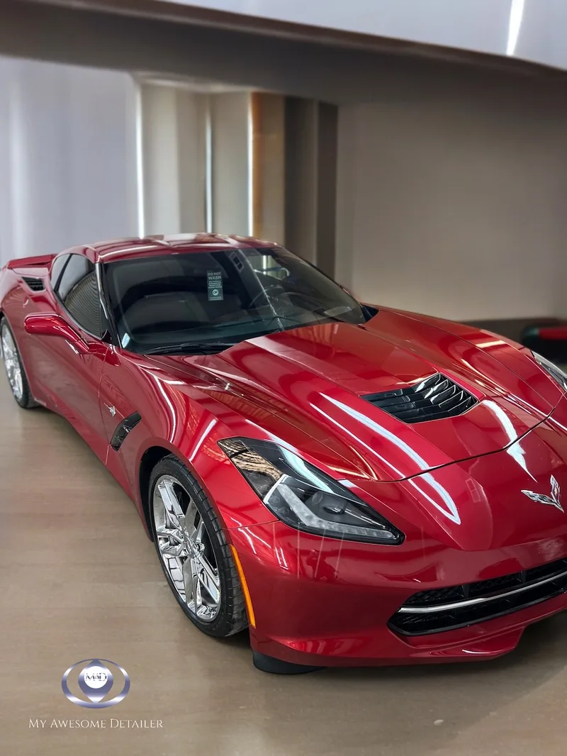 Ceramic coated Corvette C7