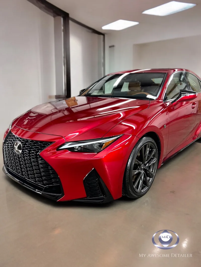 Ceramic coated Lexus