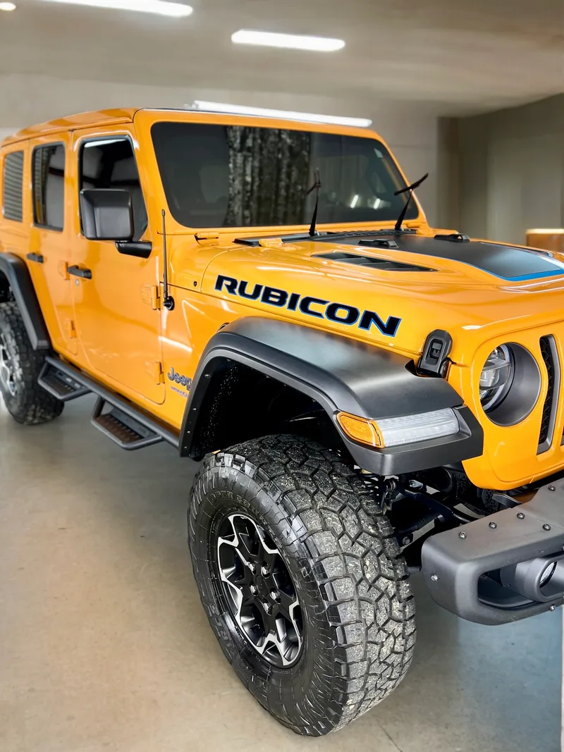 Ceramic coated Jeep